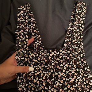 Cute Overalls Mini Dress